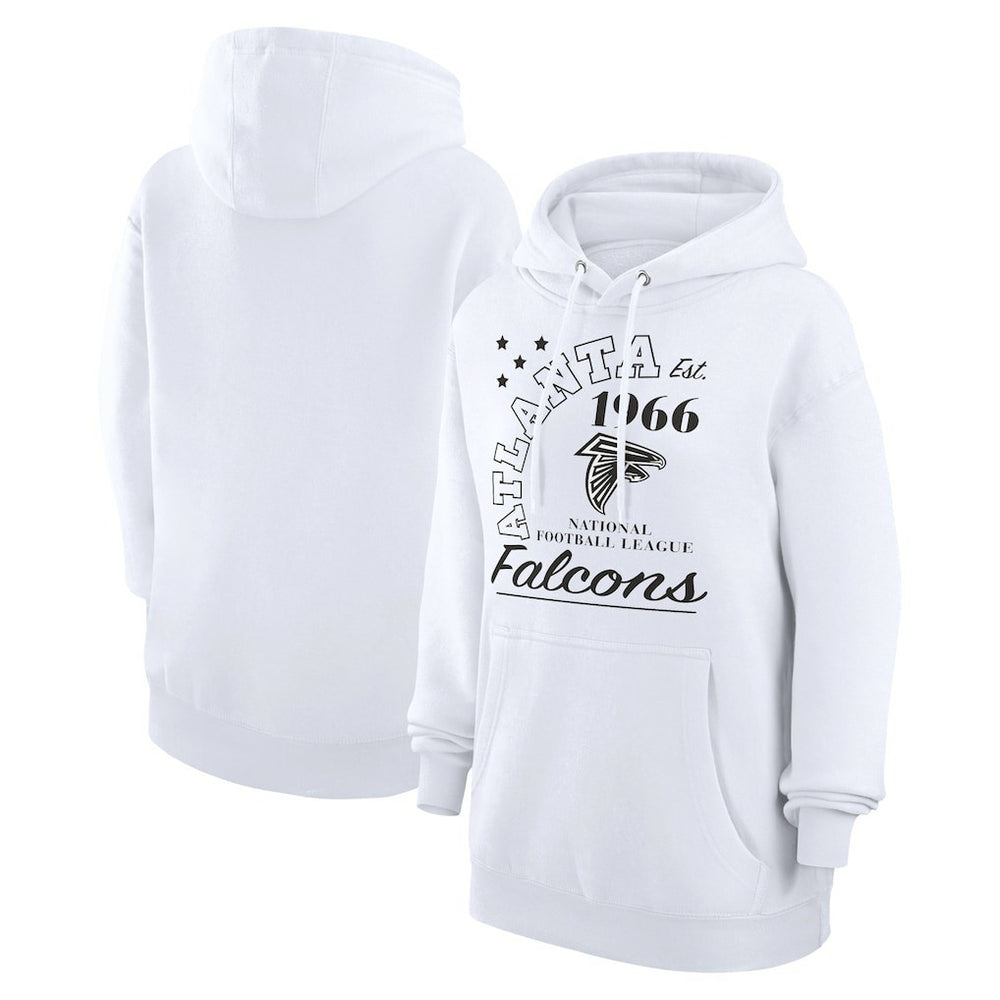 NFL Atlanta Falcons Starter Unisex Arch Team Fleece Pullover Hoodie