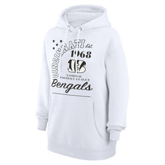 NFL Cincinnati Bengals Starter Unisex Arch Team Fleece Pullover Hoodie