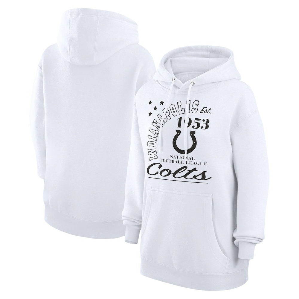 NFL Indianapolis Colts Starter Unisex Arch Team Fleece Pullover Hoodie
