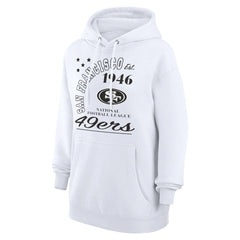 NFL San Francisco 49ers Starter Unisex Arch Team Fleece Pullover Hoodie