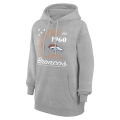 NFL Denver Broncos Starter Unisex Arch Team Fleece Pullover Hoodie