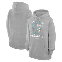 NFL Miami Dolphins Starter Unisex Arch Team Fleece Pullover Hoodie