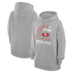 NFL San Francisco 49ers Starter Unisex Arch Team Fleece Pullover Hoodie