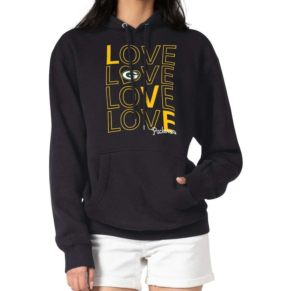 NFL Green Bay Packers G-III 4Her by Carl Banks Women's Love Graphic Pullover Hoodie