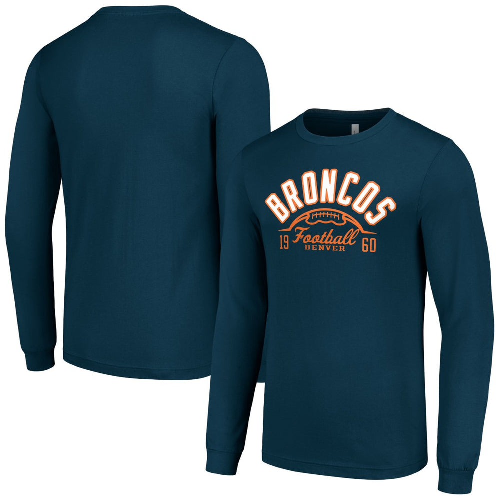 NFL Denver Broncos Starter Half Ball Team Long Sleeve T-Shirt