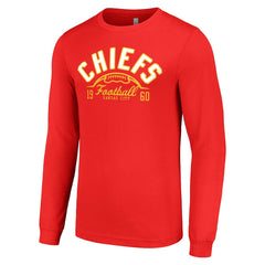 NFL Kansas City Chiefs Starter Half Ball Team Long Sleeve T-Shirt