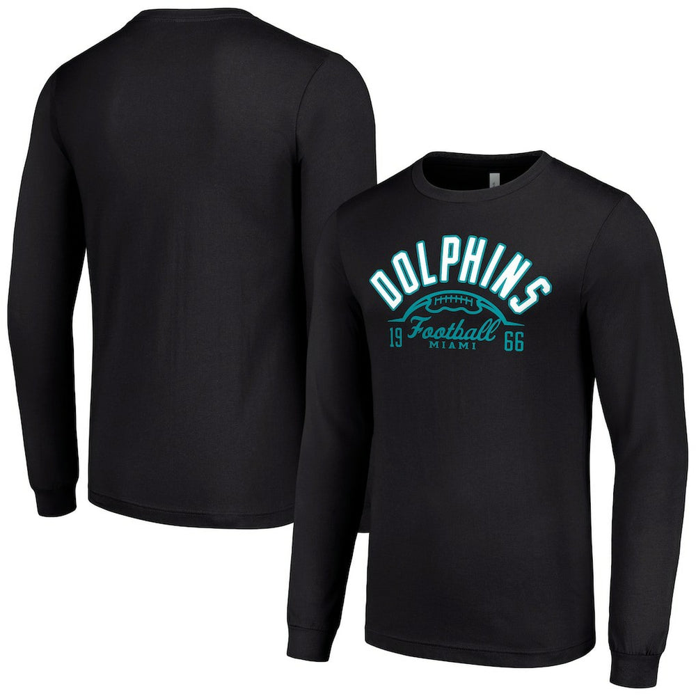 NFL Miami Dolphins Starter Half Ball Team Long Sleeve T-Shirt