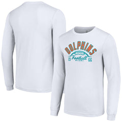 NFL Miami Dolphins Starter Half Ball Team Long Sleeve T-Shirt