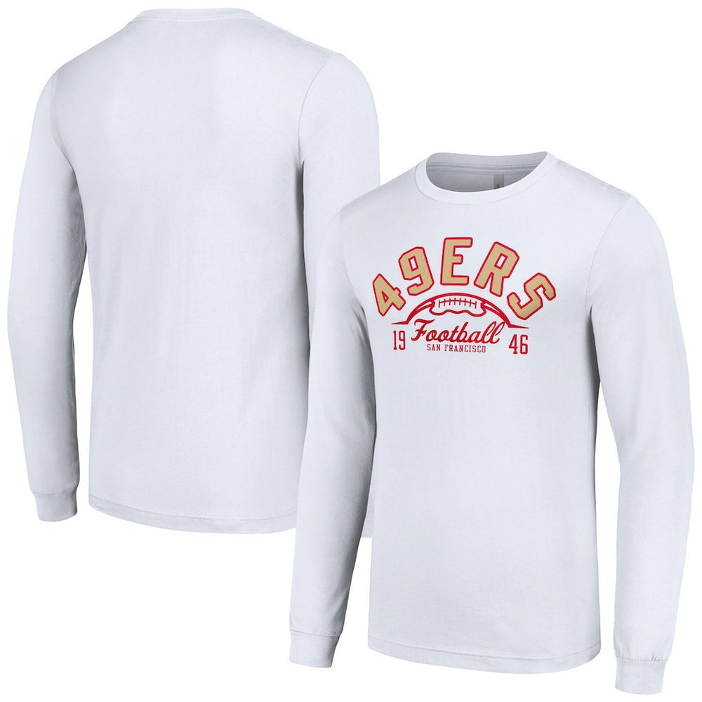 NFL San Francisco 49ers Starter Half Ball Team Long Sleeve T-Shirt
