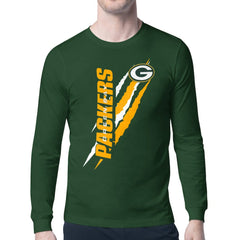 NFL Green Bay Packers Starter Color Scratch Long Sleeve T-Shirt
