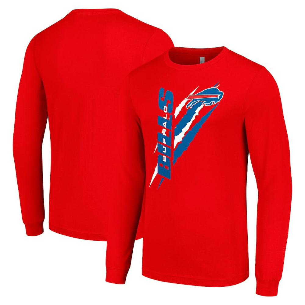 NFL Buffalo Bills Starter Color Scratch Long Sleeve T-Shirt