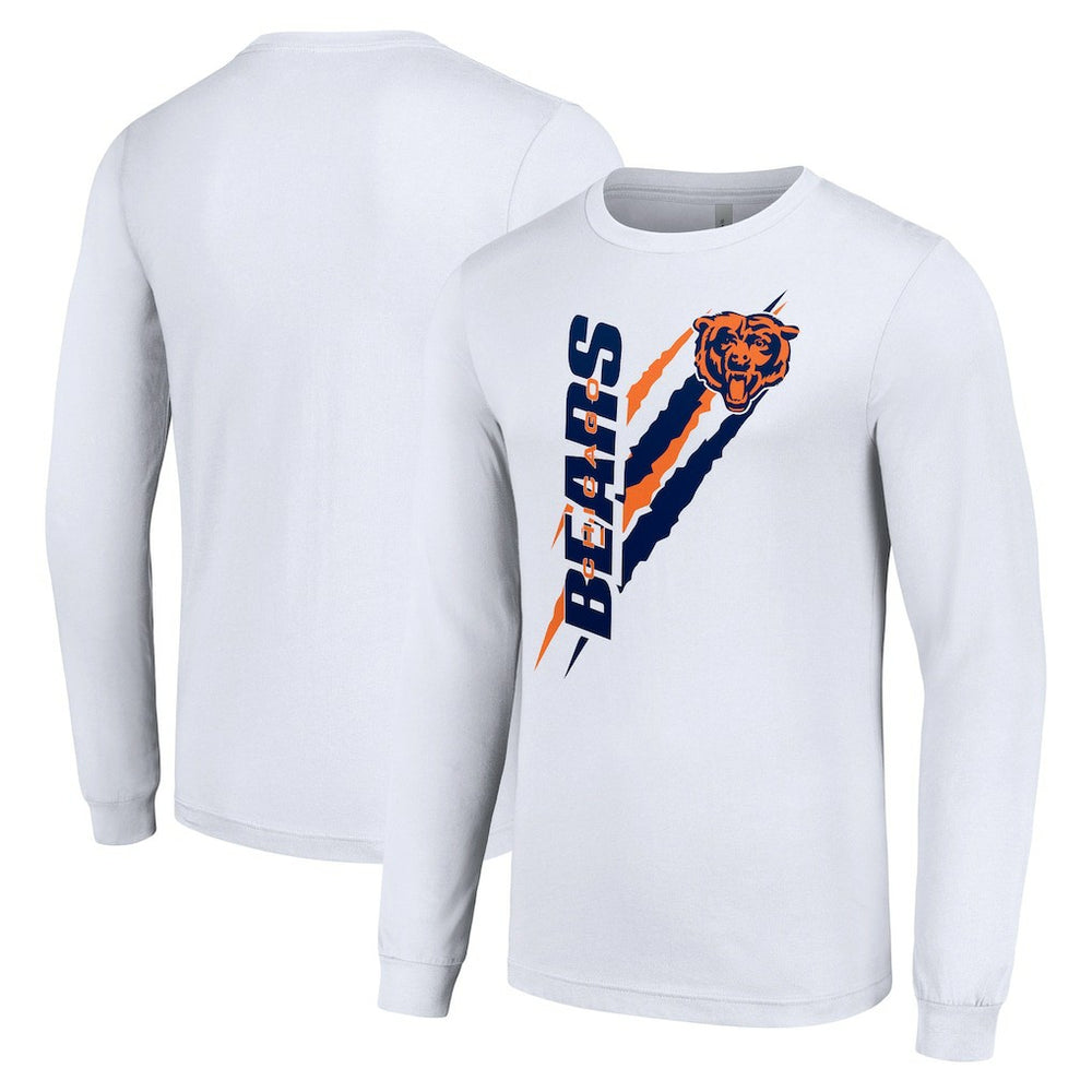 NFL Chicago Bears Starter Color Scratch Long Sleeve T-Shirt
