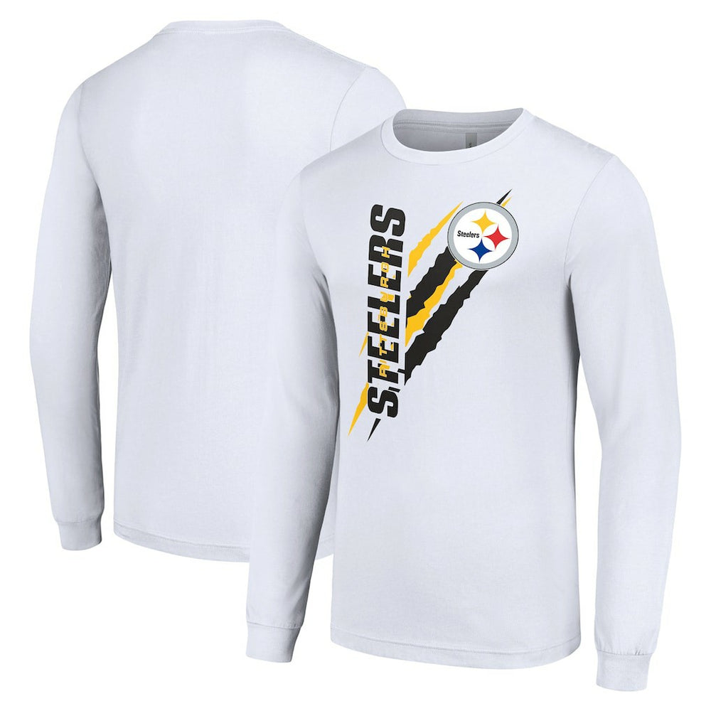NFL Pittsburgh Steelers Starter Color Scratch Long Sleeve T-Shirt