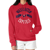 Washington Capitals G-III 4Her by Carl Banks Women's City Graphic Fleece Pullover Hoodie
