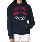 Washington Capitals G-III 4Her by Carl Banks Women's City Graphic Fleece Pullover Hoodie
