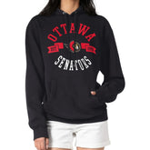 Ottawa Senators G-III 4Her by Carl Banks Women's City Graphic Fleece Pullover Hoodie