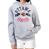 Ottawa Senators G-III 4Her by Carl Banks Women's City Graphic Fleece Pullover Hoodie