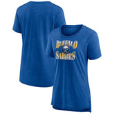 Buffalo Sabres Women's Crash the Net Tri-Blend T-Shirt