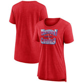 Washington Capitals Women's Crash the Net Tri-Blend T-Shirt
