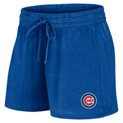 Chicago Cubs Women's Start to Finish T-Shirt & Shorts Combo Pack - Royal