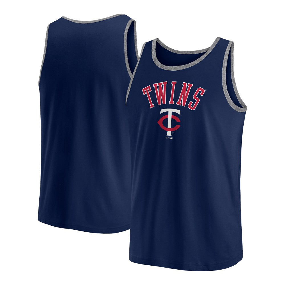 Minnesota Twins Bet Tank Top - Navy