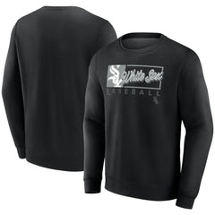 Chicago White Sox Focus Fleece Pullover Sweatshirt - Black