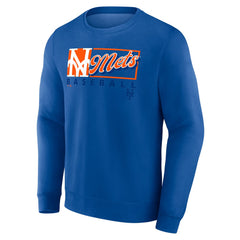New York Mets Focus Fleece Pullover Sweatshirt - Royal