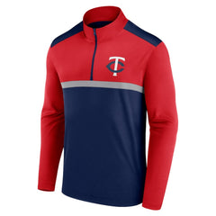 Minnesota Twins Unstoppable Quarter-Zip Top - Navy