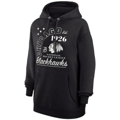 Chicago Blackhawks Starter Arch City Team Graphic Fleece Pullover Hoodie