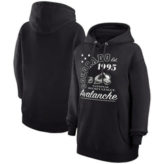 Colorado Avalanche Starter Arch City Team Graphic Fleece Pullover Hoodie