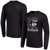 Chicago Blackhawks Starter Arch City Theme Graphic Long Sleeve T-Shirt