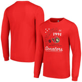 Ottawa Senators Starter Arch City Theme Graphic Long Sleeve T-Shirt