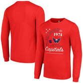 Washington Capitals Starter Arch City Theme Graphic Long Sleeve T-Shirt