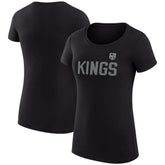 Los Angeles Kings G-III 4Her by Carl Banks Women's Super-Slim Fit Lightweight Dot Print Team T-Shirt