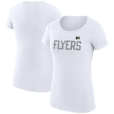 Philadelphia Flyers G-III 4Her by Carl Banks Women's Super-Slim Fit Lightweight Dot Print Team T-Shirt