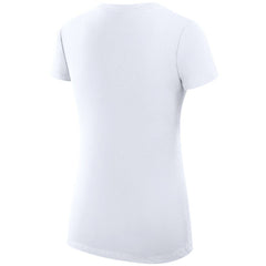 Vancouver Canucks G-III 4Her by Carl Banks Women's Super-Slim Fit Lightweight Dot Print Team V-Neck T-Shirt