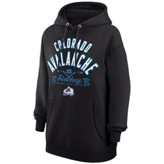 Colorado Avalanche Starter Puck Pullover Hoodie