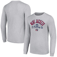 Columbus Blue Jackets Starter Puck Long Sleeve T-Shirt