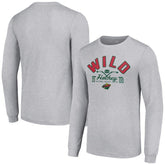 Minnesota Wild Starter Puck Long Sleeve T-Shirt