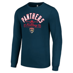 Florida Panthers Starter Puck Long Sleeve T-Shirt