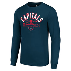 Washington Capitals Starter Puck Long Sleeve T-Shirt