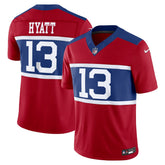 NFL New York Giants Jalin Hyatt Alternate Vapor F.U.S.E. Limited Jersey