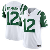 NFL New York Jets Joe Namath Classic Alternate Vapor F.U.S.E. Retired Player Limited Jersey