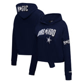 Orlando Magic Pro Standard Women's 2023/24 City Edition Cropped Pullover Hoodie - Navy discount