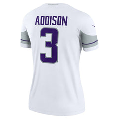 NFL Minnesota Vikings Jordan Addison Women's Alternate Legend Player Performance Top