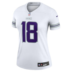 NFL Minnesota Vikings Justin Jefferson Women's Alternate Legend Player Performance Top