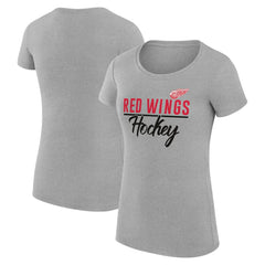 Detroit Red Wings G-III 4Her by Carl Banks Women's Super-Slim Fit Lightweight Team Sport T-Shirt