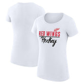 Detroit Red Wings G-III 4Her by Carl Banks Women's Super-Slim Fit Lightweight Team Sport T-Shirt