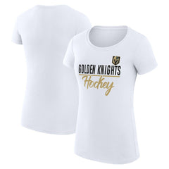 Vegas Golden Knights G-III 4Her by Carl Banks Women's Super-Slim Fit Lightweight Team Sport T-Shirt