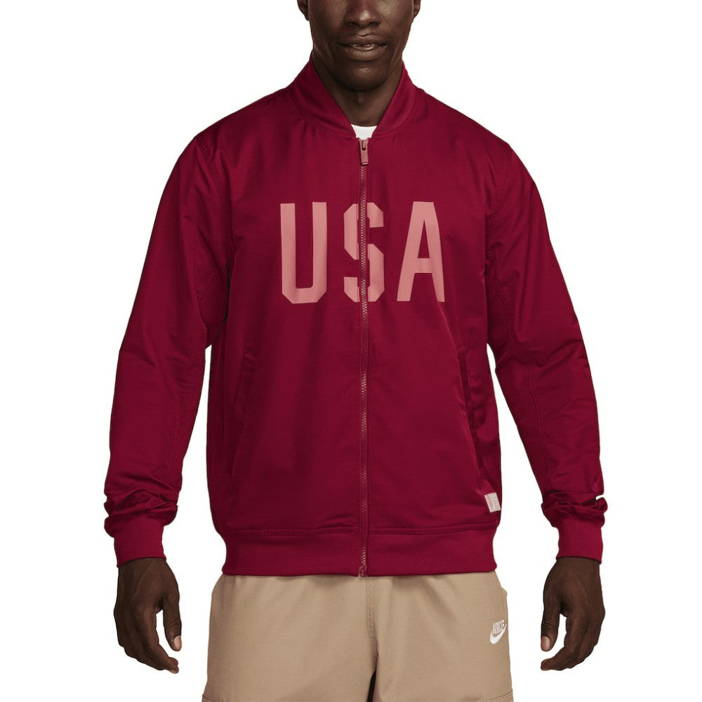 USMNT Woven Bomber Full-Zip Jacket / Soccer Online